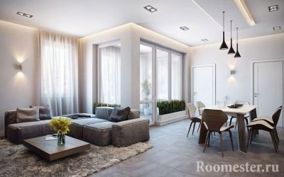 Veľký dizajn obývacej izby - 50 nápadov na interiér