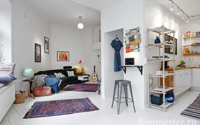 Design of a small apartment - interior ideas (photo)