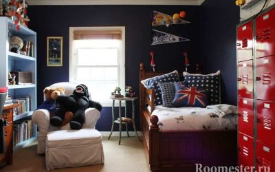 Ontwerp een slaapkamer voor jongens - meer dan 20 interieurfoto's