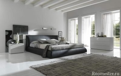 Дизайн на стаята за млад мъж в модерен стил - интериорна снимка