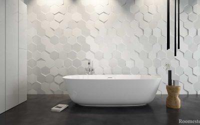 Conception de carreaux de salle de bain - 50 exemples modernes