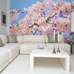 Sakura v obývacím pokoji