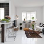 Scandinavian style in the apartment
