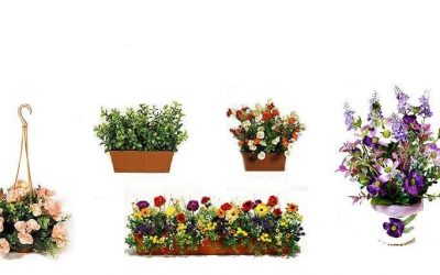 Umelé kvety pre bytové dekorácie - 25 vzoriek fotografií