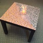 Mozaika na stole