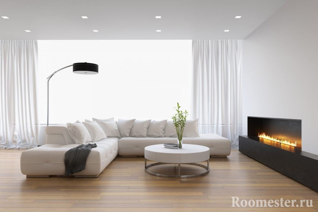 La solution la plus simple pour décorer le plafond de votre salon