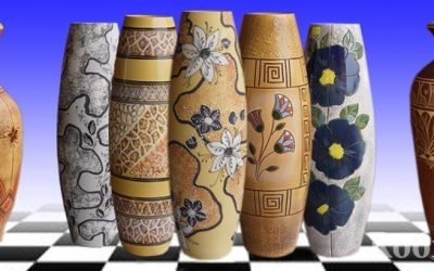 Vases de sol à l'intérieur +51 photos de différents styles et formes