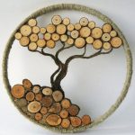 Kunstwerk aus Naturholz