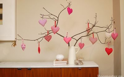 Decoració per al dia de Sant Valentí: idees de decoració de bricolatge per a les vacances
