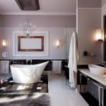 Kúpeľňa s elegantným interiérom