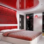 Design elegante della camera da letto