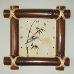 Reloj de bambú