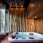Bambu kylpyhuoneen sisustuksessa