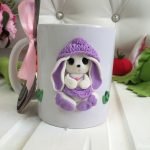Mug with a cute bunny