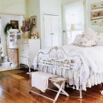 Dormitorio con interior vintage