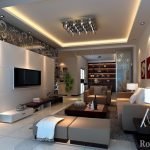 Obývací pokoj s moderním designem
