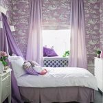 Lilac Canopy Κρεβάτι