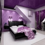 Interesting bedroom design