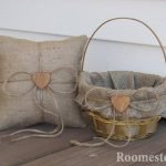 Travesseiro e cesta de serapilheira
