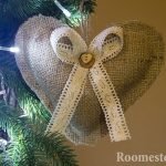 Srdce na vánoční stromeček