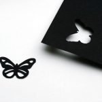We prepare butterflies from paper