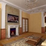 Obývací pokoj v klasickém stylu