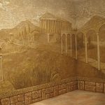 Staroveké Grécko na stene v interiéri