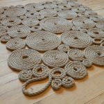 Rug from circles of different sizes
