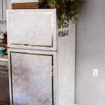 Kylskåp i marmor