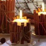 Cinnamon Candle Decor