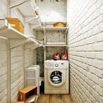 Laundry room in the pantry