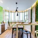 Екологичен интериор на кухнята