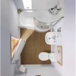 Layout in the bathroom 6 square meters. m
