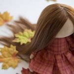 Doll with hair