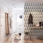 Wallpaper geometric pattern