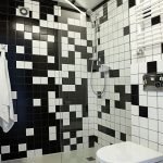 Originele tegels in de badkamer
