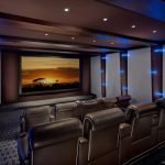 Soundproofing a home theater with special materials on the walls