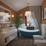 Badkamer in vintage stijl