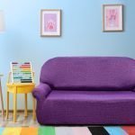 Sofa untuk kanak-kanak ungu