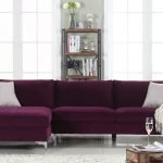 Fioletowa sofa