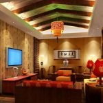 Rahat Çin tarzı oda dekor