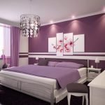 Lilac trang trí phòng ngủ