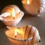 Žvakutės su žvakėmis