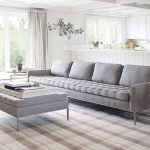 Gray furniture for a summer residence