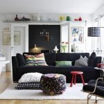 Snygga möbler i ett privat hus