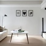 Kamer in minimalistische stijl