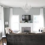 Gray walls and light curtains