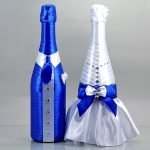 Сватбени рокли в бутилки
