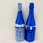 Abito blu in bottiglia