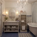 Badezimmer im Provence-Stil